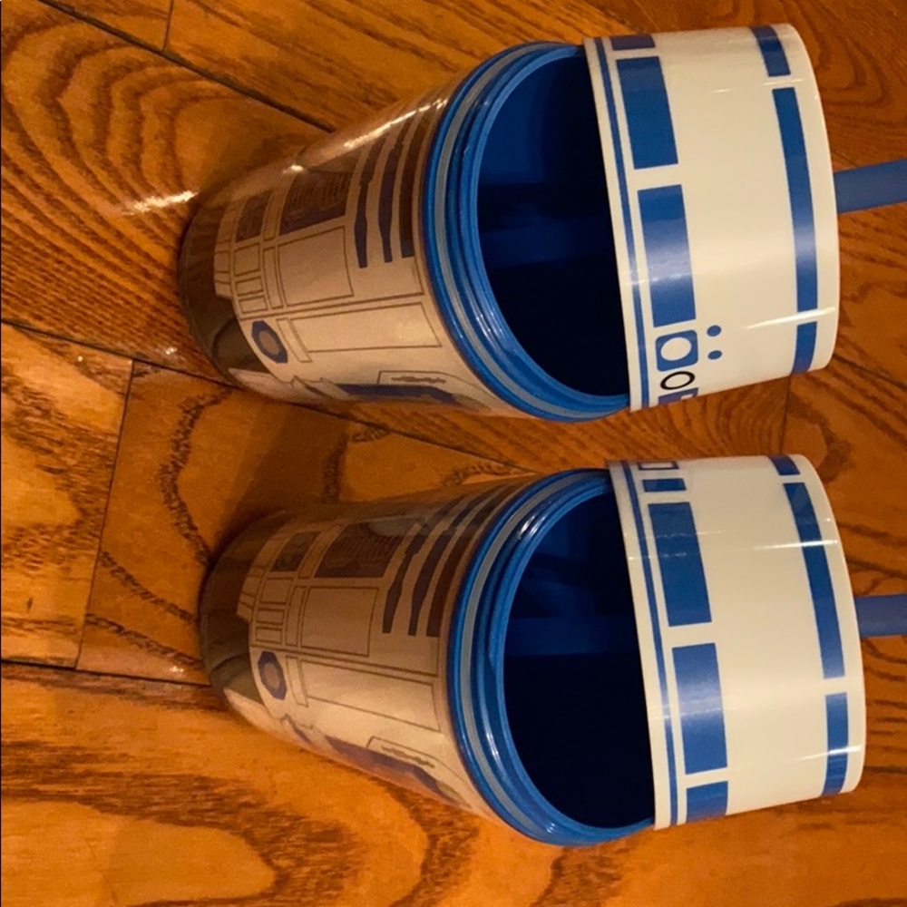 Vintage r2d2 pair of insulated cups - Picture 4 of 4